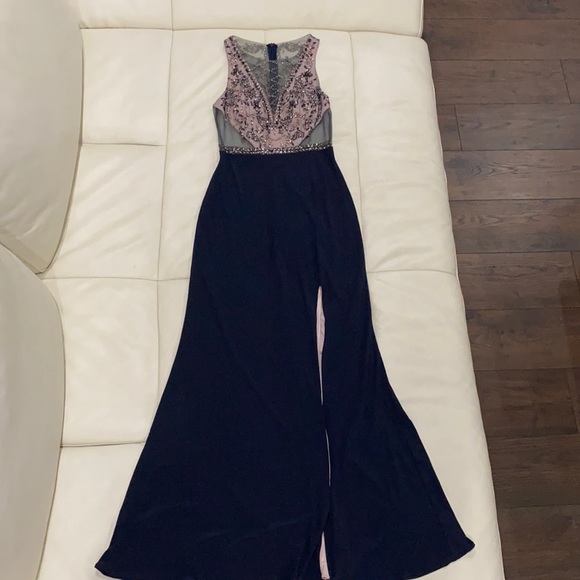 Betsy & Adam Dresses & Skirts - Floor length gown Navy blue size 4